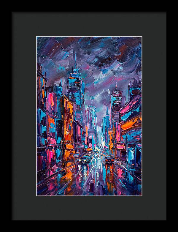 City Lights And Vivid Colors
