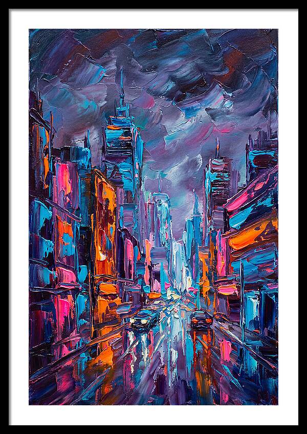 City Lights And Vivid Colors