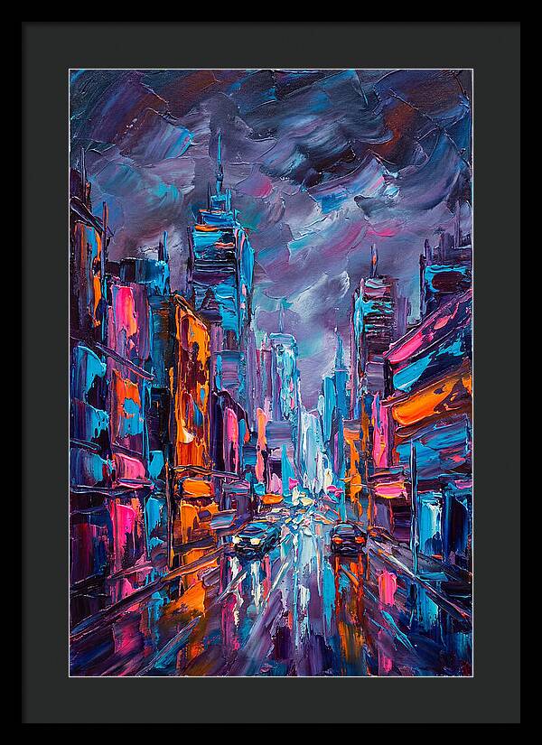 City Lights And Vivid Colors