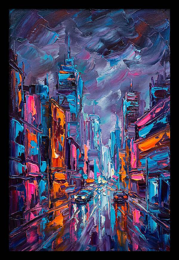 City Lights And Vivid Colors