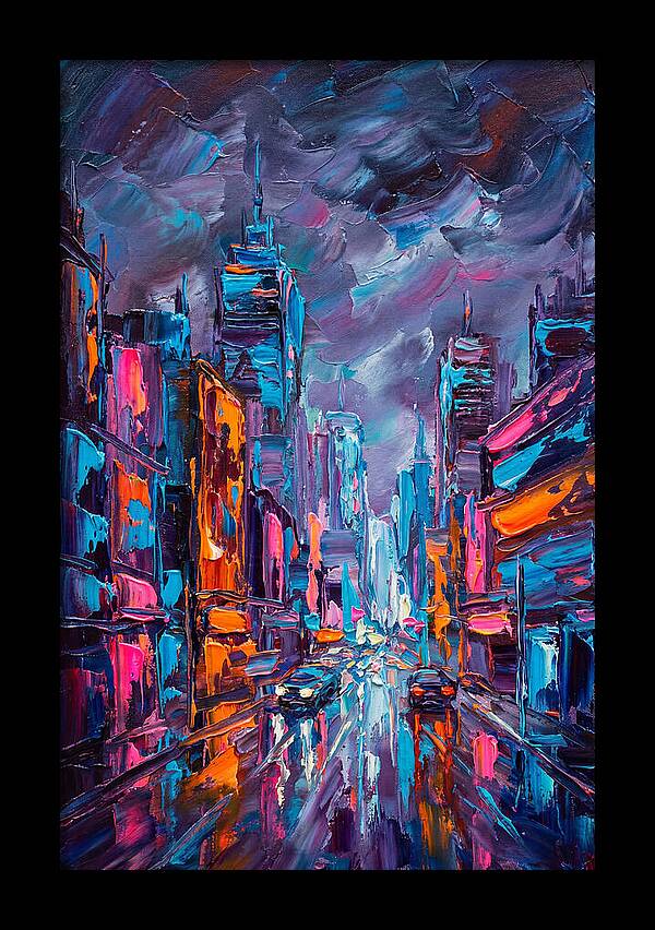 City Lights And Vivid Colors
