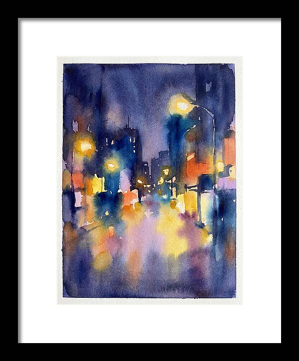 City Lights At Night