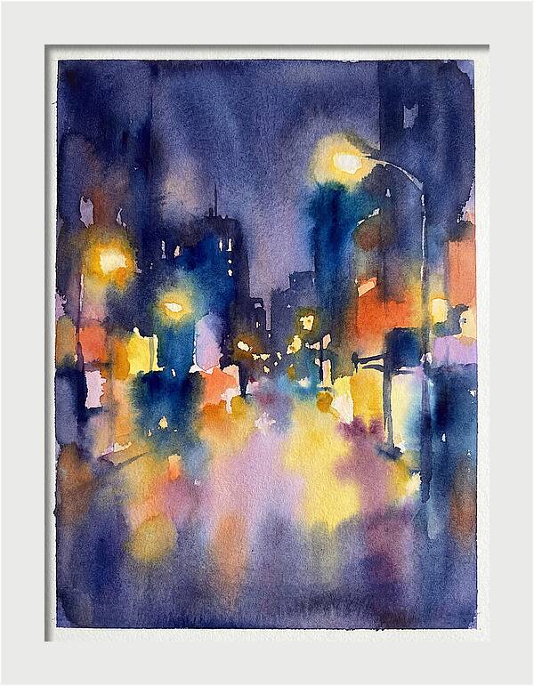 City Lights At Night