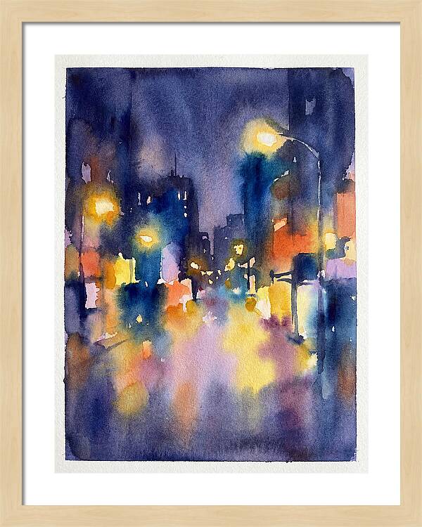 City Lights At Night