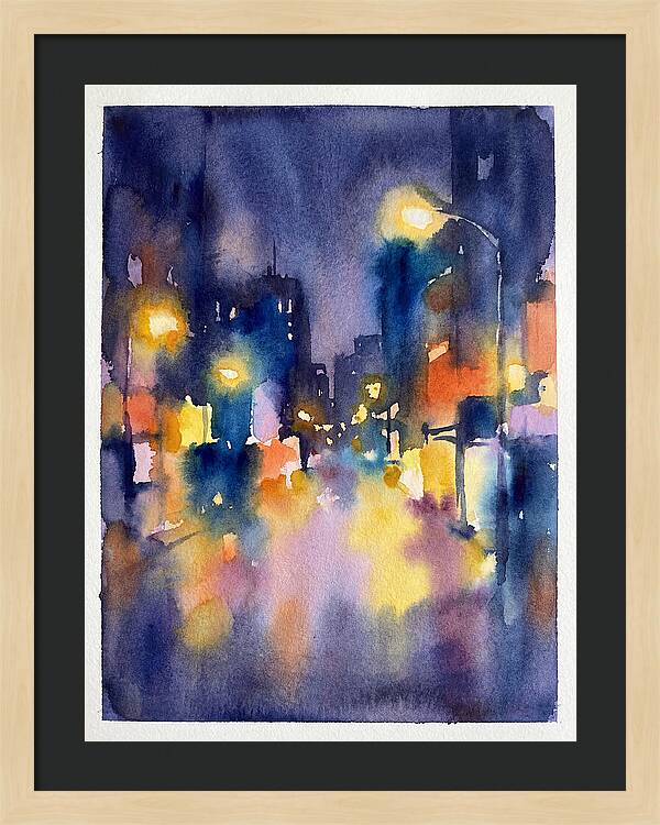 City Lights At Night