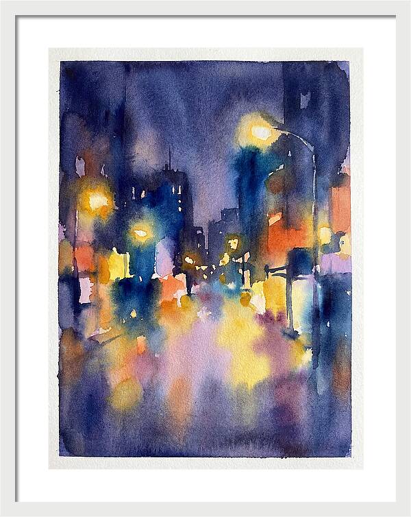 City Lights At Night