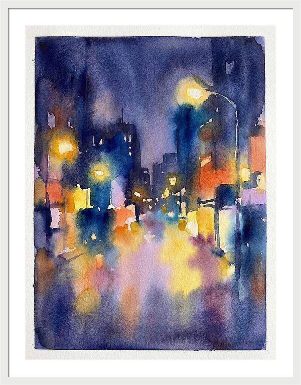 City Lights At Night
