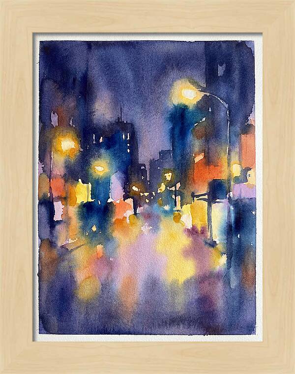 City Lights At Night