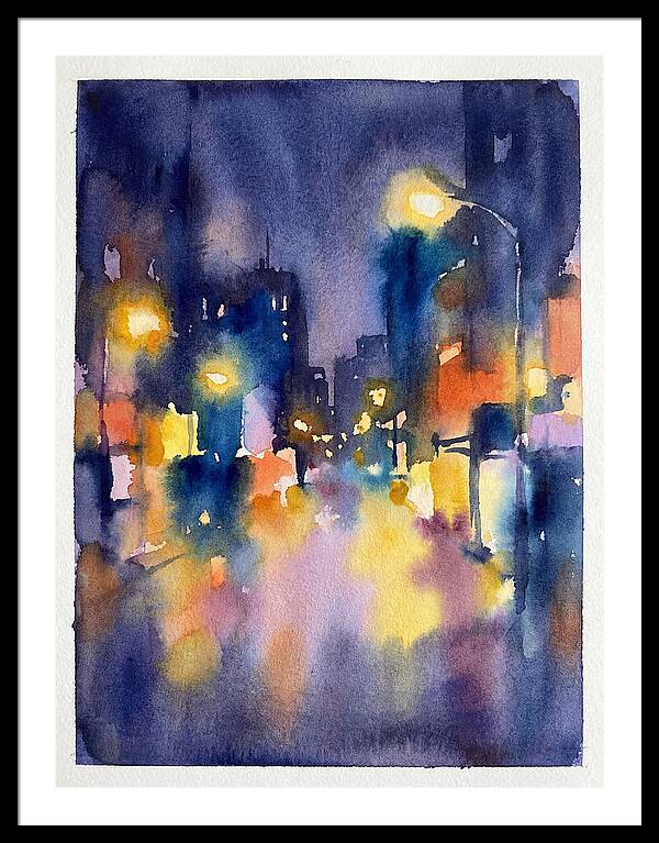 City Lights At Night