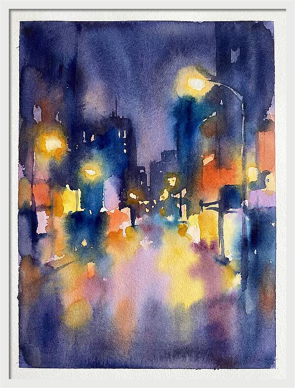 City Lights At Night