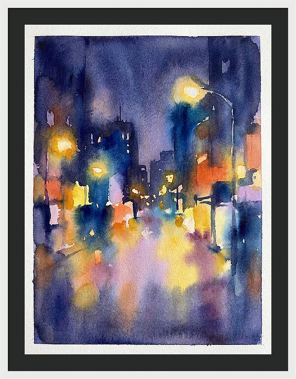 City Lights At Night