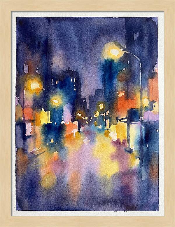 City Lights At Night