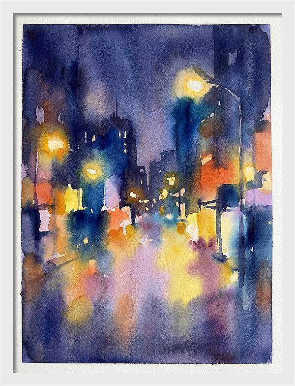 City Lights At Night