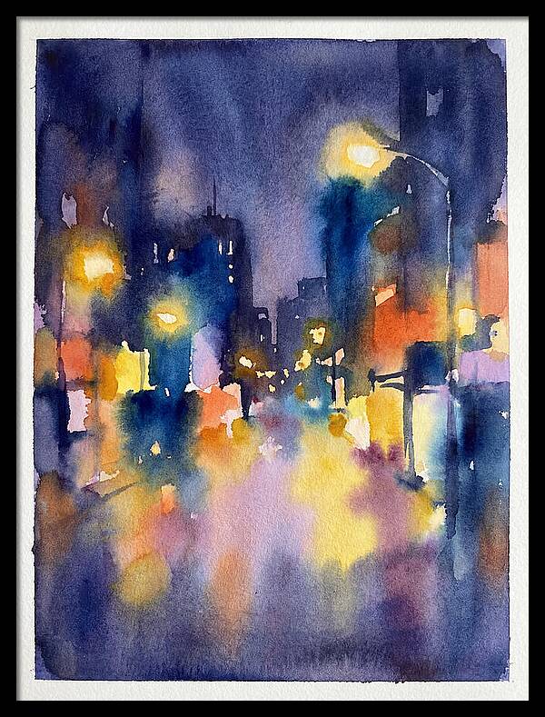 City Lights At Night