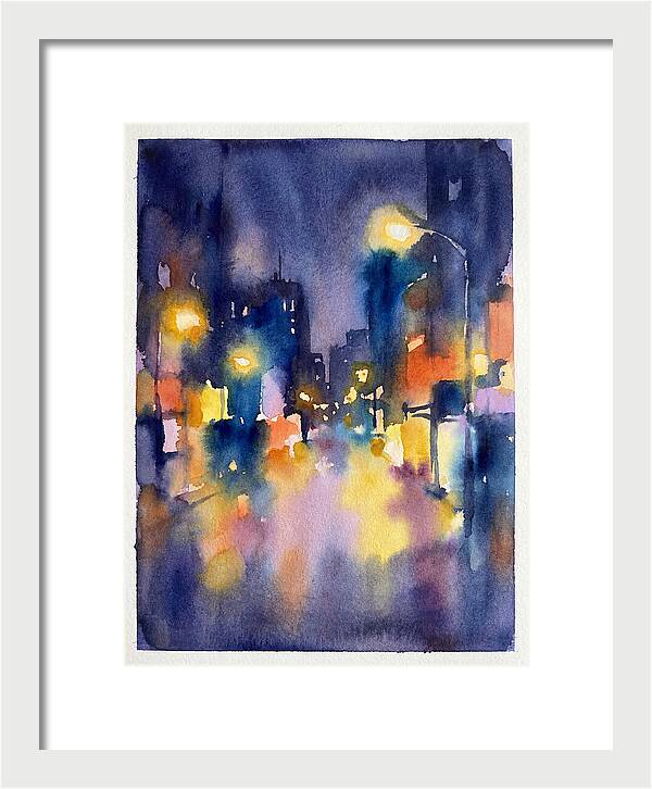 City Lights At Night