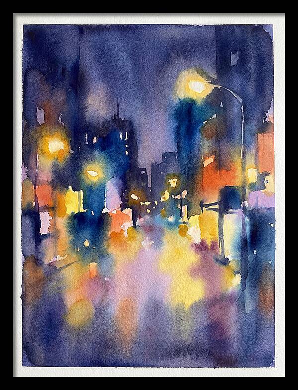 City Lights At Night