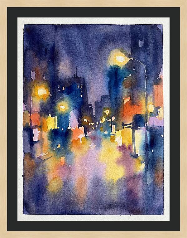City Lights At Night