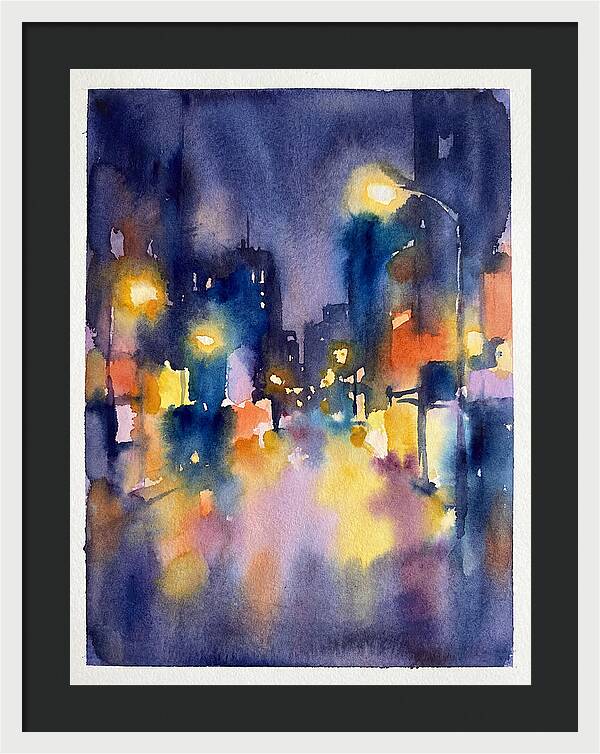 City Lights At Night