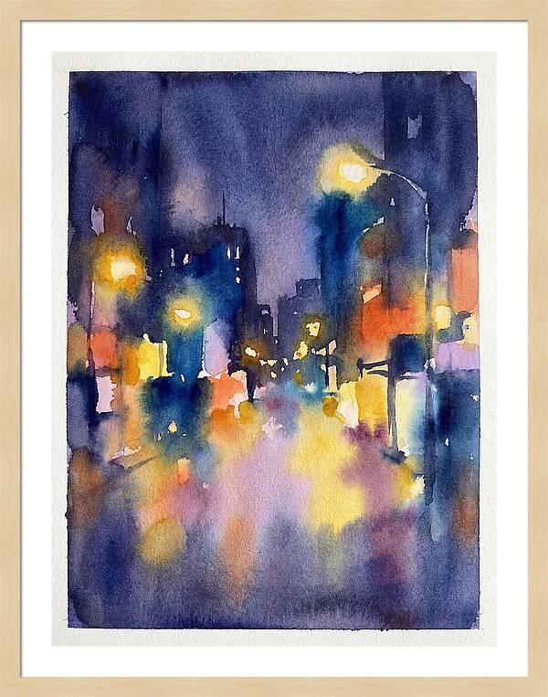 City Lights At Night