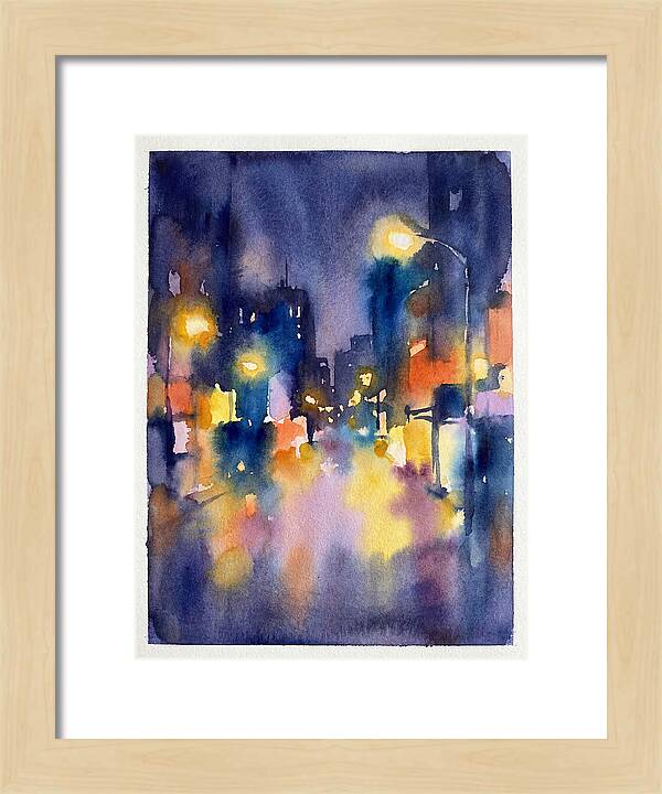 City Lights At Night