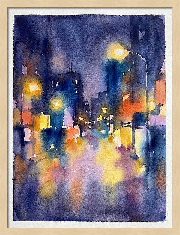 City Lights At Night