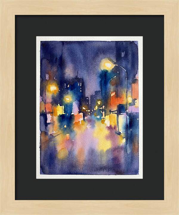 City Lights At Night