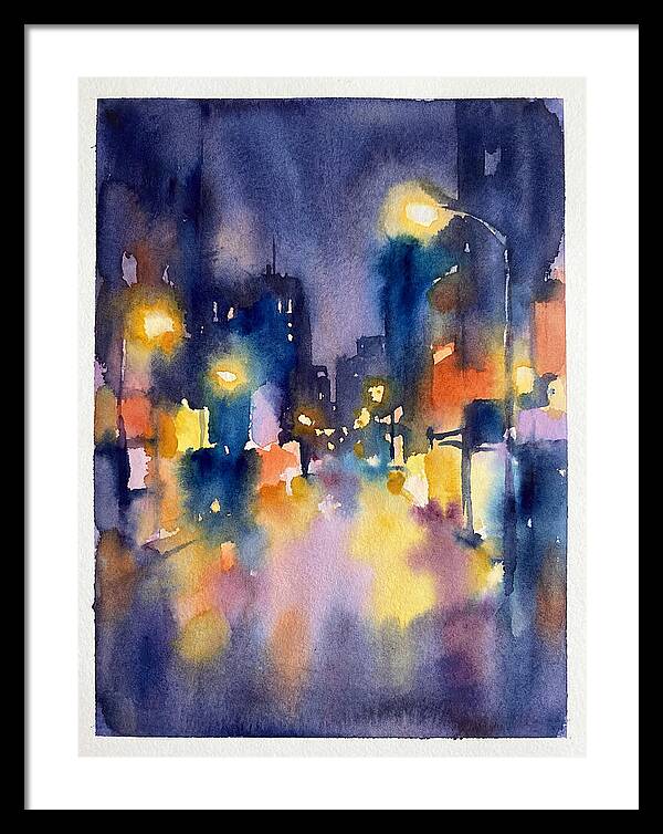 City Lights At Night