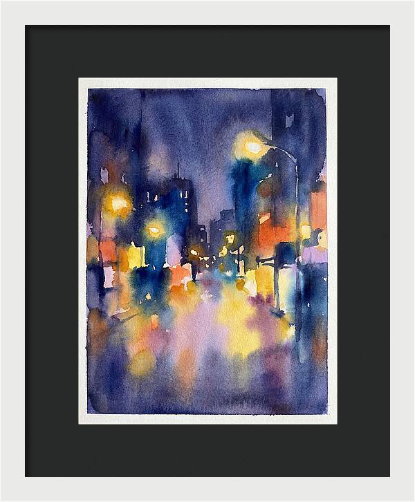 City Lights At Night