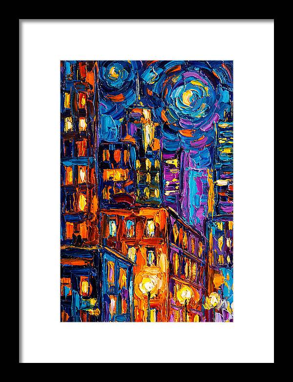 City Lights In Vibrant Colors