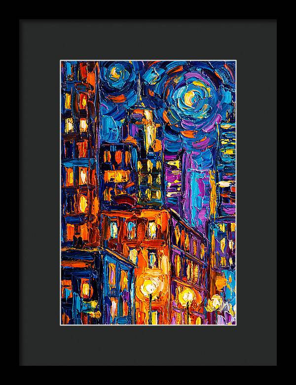 City Lights In Vibrant Colors