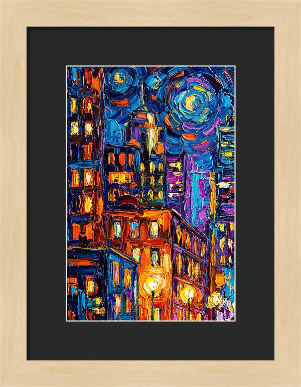 City Lights In Vibrant Colors