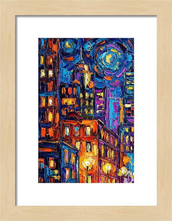 City Lights In Vibrant Colors