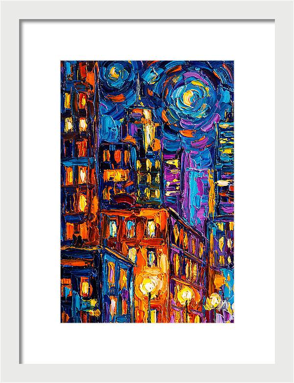 City Lights In Vibrant Colors