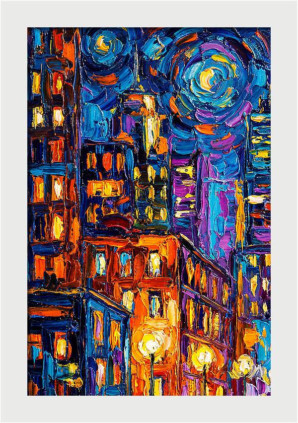 City Lights In Vibrant Colors
