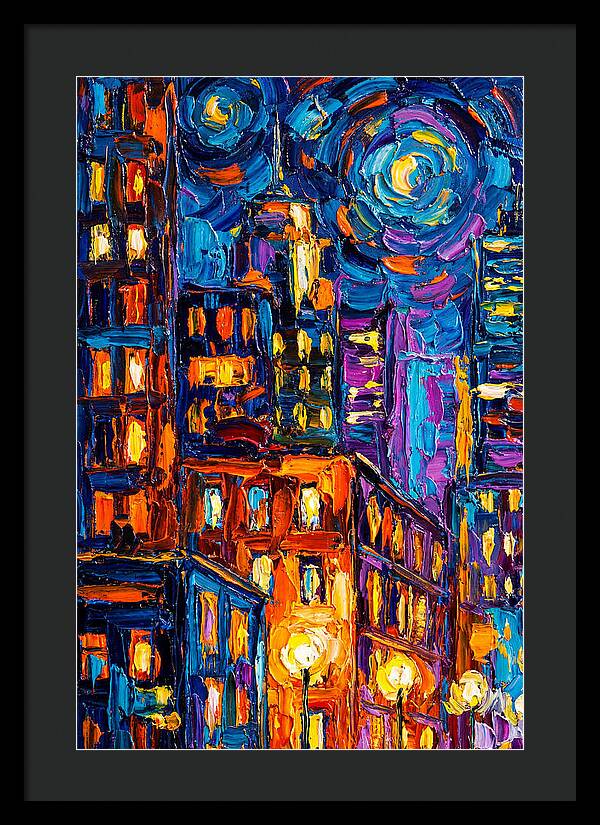 City Lights In Vibrant Colors