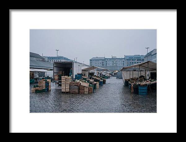 City Market At Dawn