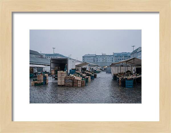 City Market At Dawn