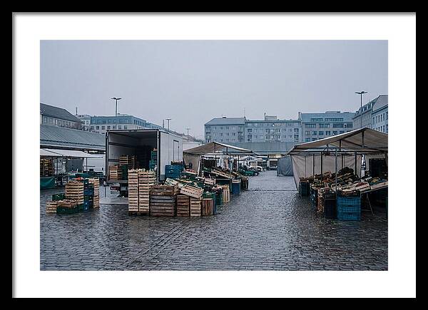 City Market At Dawn