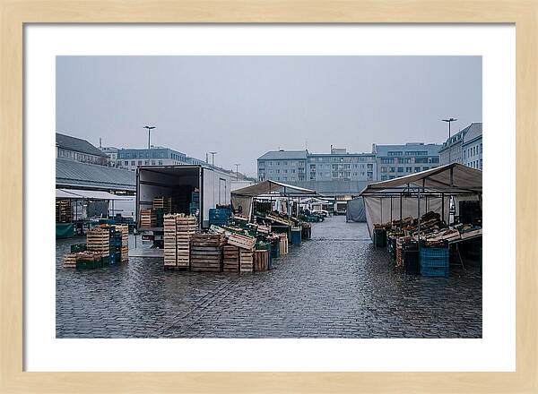City Market At Dawn