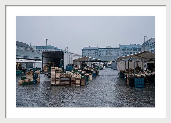 City Market At Dawn