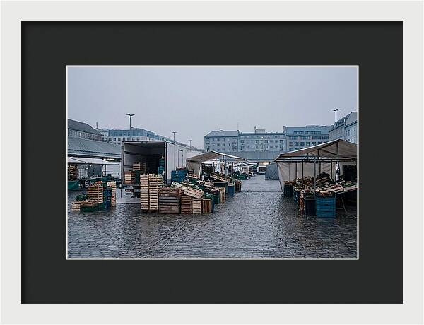 City Market At Dawn