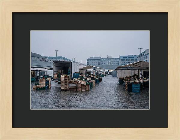 City Market At Dawn