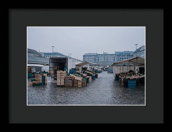 City Market At Dawn