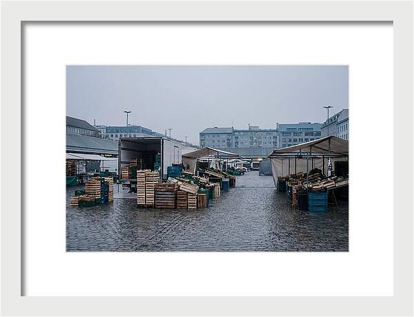 City Market At Dawn