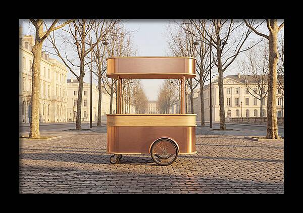 City Morning Coffee Cart
