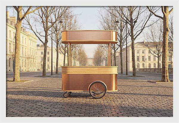City Morning Coffee Cart