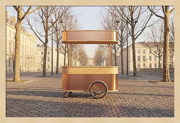 City Morning Coffee Cart