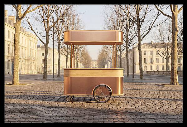 City Morning Coffee Cart