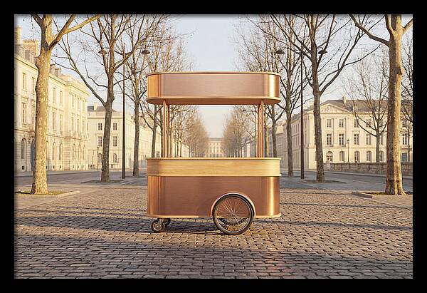 City Morning Coffee Cart