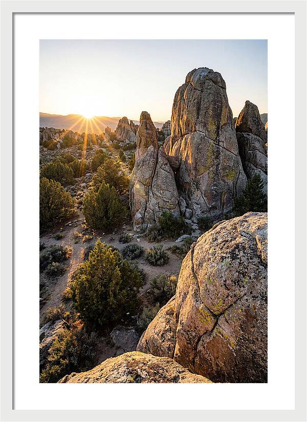 City Of Rocks Sunrise